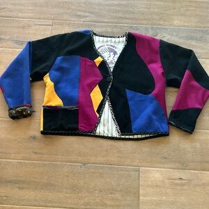 Screaming Women 80s cropped jacket blazer